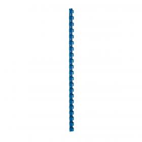 5 Star Office Binding Combs Plastic 21 Ring 65 Sheets A4 10mm Blue Pack of 100 330755