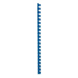 Office Binding Combs Plastic 21 Ring 95 Sheets A4 12Mm Blue Pack 100