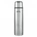 Thermocaf By Thermos Stainless Steel Flask,Silver & Black, 1.0 Litre 335018