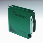 Rexel Crystalfile Classic Linking Lateral File Manilla 50mm Wide-base Green 230gsm A4 Ref 71762 [Pack 50] 339586