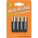 Duracell Plus Power Battery Alkaline AAA Ref AAADURIND4 [Pack 4] 340200