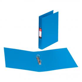 5 Star Office Ring Binder 2 O-Ring Size 25mm Polypropylene A4 Blue Pack of 10 340298