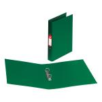 5 Star Office Ring Binder 2 O-Ring Size 25mm Polypropylene A4 Green [Pack 10] 34031X