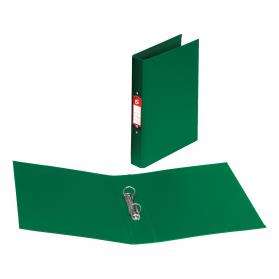 5 Star Office Ring Binder 2 O-Ring Size 25mm Polypropylene A4 Green Pack of 10 34031X