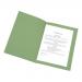 5 Star Office Square Cut Folder Recycled 180gsm Foolscap Green [Pack 100]