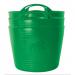 Tubtrugs 14L Small Flexible 2-Handled Recycled Tub, Green 342618