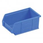 Container Bin Heavy Duty Polypropylene W165xD100xH75mm Blue [Pack 20] 343783
