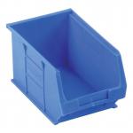 Container Bin Heavy Duty Polypropylene W240xD150xH132mm Blue [Pack 10] 343791
