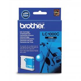 Brother Inkjet Cartridge Page Life 500pp Cyan Ref LC1000C 346572