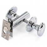 Securit Thumbturn Security Bolt & Release Chrome 60mm 348623
