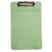 5 Star Office Clipboard Polypropylene Shatterproof Pink or Green or Turquoise