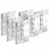 Securit Chrome Polished Butt Hinges 75mm(3”) S4302 351809