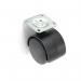 Securit Twin Wheel Castors Plate Fixed 40mm 4 Pack 352450