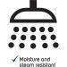 Dulux Easycare Bathroom Soft Sheen Emulsion Paint For Walls & Ceilings Pure Brilliant White 2.5L 352831