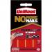 Unibond No More Nails Permanent, Adhesive Strips, Double Sided Sticky Tape Pack Of 10 353680