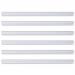 Spine Bars for 60 Sheets A4 Capacity 6mm Clear [Pack 50] 353782