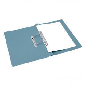 5 Star Office Transfer Spring File Mediumweight 285gsm Capacity 38mm Foolscap Blue Pack of 50 356521