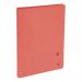 5 Star Office Transfer Spring File Mediumweight 285gsm Capacity 38mm Foolscap Red [Pack 50]