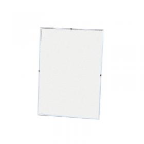 5 Star Office Clip Frame Plastic Front for Wall-mounting Back-loading A4 297x210mm Clear 357756