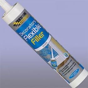 Everbuild FLEX-EBD Flexible Decorators Filler, White, 290 ml 359174