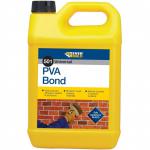 Everbuild 501 Universal Pva Bond - General Purpose Bonding Agent - 5 Litre, White 359604