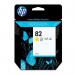 Hewlett Packard [HP] No.82 Inkjet Cartridge High Yield Page Life 1430pp 69ml Yellow Ref C4913A 361167