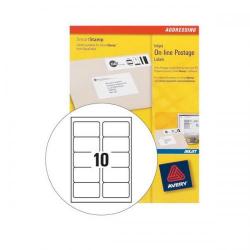 Cheap Stationery Supply of Avery J5103-25 (135 x 38mm) Online Postage Labels (Pack of 250 Labels) J5103-25 Office Statationery