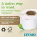 Dymo Labelwriter Labels Standard Address 28x89mm White Ref 99010 S0722370 [Pack 2x130] 362285