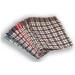 Tea Towels Checked Assorted Colours Ref SPC/TT01/10 [Pack 10] 369723
