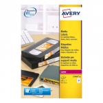 Avery Diskette Labels Laser 3.5 inch Disk 10 per Sheet 70x52mm White Ref L7666-25 [250 Labels] 369907