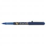 Pilot V-Ball VB7 Rollerball Pen Medium 0.7mm Tip 0.4mm Line Blue Ref BLVB703 [Pack 12] 370602