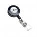 Durable Badge Reel for Punched Clip Holes 850mm Charcoal Ref 815258 [Pack 10] 371412