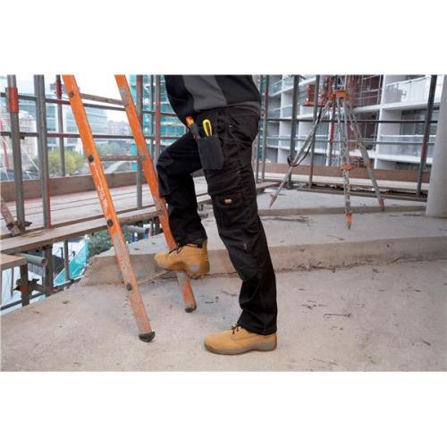 Black Dewalt Mens Pro Tradesman Work Trouser Work Trouser