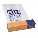 Acorn Bin Liners Reusable Capacity 160 Litres 760x1200mm Clear and Printed Ref 142966 [Roll 50] 374090