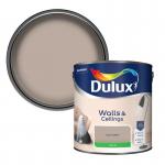 Dulux Silk Emulsion Paint For Walls And Ceilings - Soft Truffle 2.5 Litres 378778