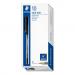 Staedtler 430 Stick Ball Pen Medium 1.0mm Tip 0.35mm Line Black Ref 430 M-9 [Pack 10] 379030