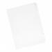 Concord Reverse Collated Subject Dividers 5-Part Unpunched 150gsm A4 White Ref 77301 [Pack 50] 379083