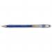 Pilot G107 Gel Ink Pen Medium 0.7mm Tip 0.39mm Line Blue Ref 4902505130243 [Pack 12] 380282