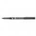 Pilot V5 Hi-Tecpoint Rollerball Pen Liquid Ink 0.5mm Tip 0.3mm Line Black Ref 4902505085680 [Pack 12] 380481