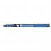 Pilot V5 Hi-Tecpoint Rollerball Pen Liquid Ink 0.5mm Tip 0.3mm Line Blue Ref 4902505085703 [Pack 12] 380482