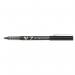 Pilot V7 Hi-Tecpoint Rollerball Pen Liquid Ink 0.7mm Tip 0.4mm Line Black Ref 4902505085758 [Pack 12] 380491