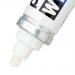 Pentel White Permanent Marker Valve-controlled Bullet Tip 6.6mm Tip 3.3mm Line White Ref X100W [Pack 12] 380760