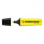 Stabilo Boss Highlighters Chisel Tip 2-5mm Line Yellow Ref 702410 [Pack 10] 380950