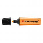 Stabilo Boss Highlighters Chisel Tip 2-5mm Line Orange Ref 70/54/10 [Pack 10] 380960