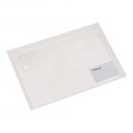 Rexel Carry Folders Xtra Landscape Extra Back Pocket and Card Holder A4 White Ref 2101161 [Pack 5] 381191
