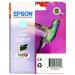 Epson T0805 Inkjet Cartridge Hummingbird Page Life 345pp 7.4ml Light Cyan Ref C13T08054011