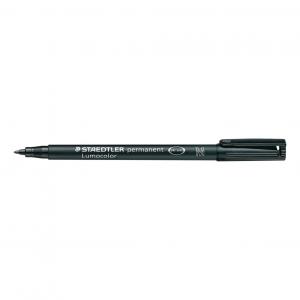 Staedtler 317 Lumocolor Permanent Pen Medium 1.0mm Line Black Ref