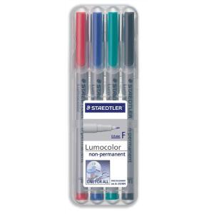 Staedtler 316 Lumocolor Pen Non-permanent Fine 0.6mm Line Assorted Ref