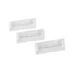Rexel Multifile Suspension File Plastic Tabs Clear Ref 78400 [Pack 50] 384318