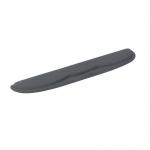 Keyboard Wrist Rest Non Skid Gel Filled Lycra Surfaced Charcoal 388820